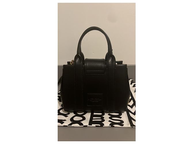 Borsa Marc Jacobs The Tote Bag in pelle nera Nero - vista 8