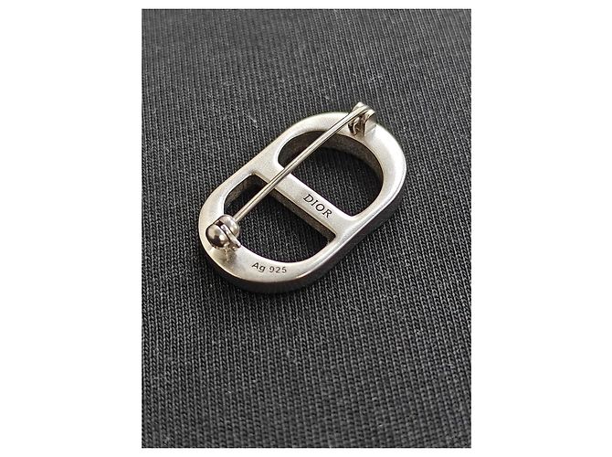 Spilla Christian Dior CD Icon in argento sterling 925 - vista 5
