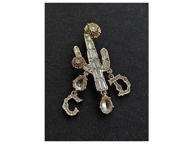 Spilla Christian Dior x Cactus Jack con Cristalli D'oro - vista 2