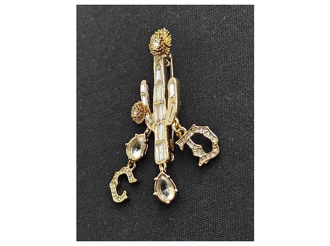 Spilla Christian Dior x Cactus Jack con Cristalli D'oro - vista 7