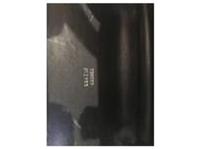 Clutch Alexander McQueen chiusura a teschio Nero - vista 11