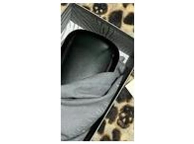 Clutch Alexander McQueen chiusura a teschio Nero - vista 9
