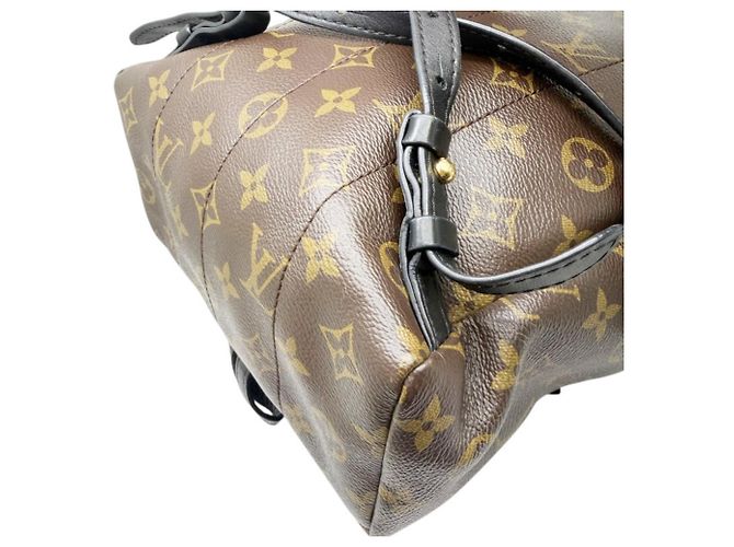 Zaino Louis Vuitton Monogram Palm Springs PM M44871 Marrone Nero - vista 10