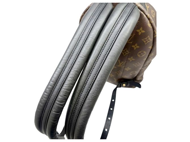Zaino Louis Vuitton Monogram Palm Springs PM M44871 Marrone Nero - vista 11