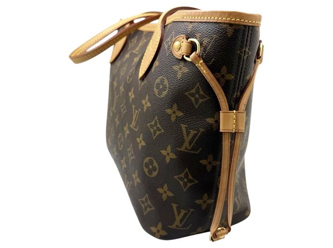 Bolso Tote Louis Vuitton Monogram Neverfull PM Castaño - vista 4