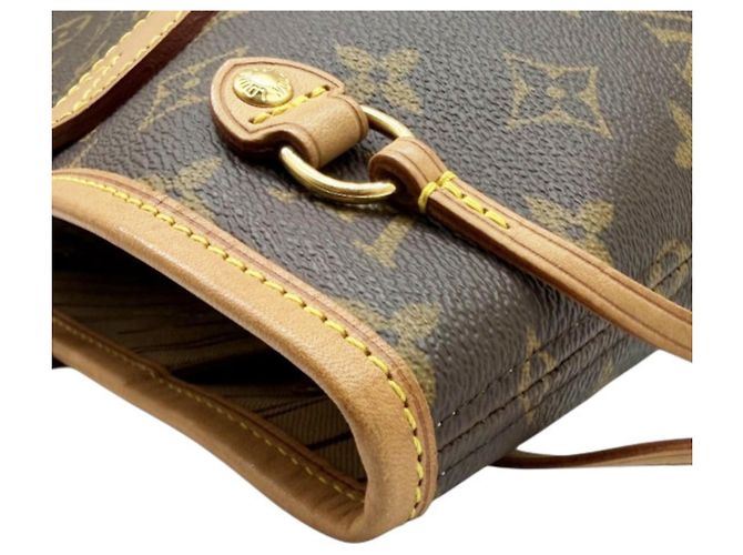 Bolso Tote Louis Vuitton Monogram Neverfull PM Castaño - vista 9