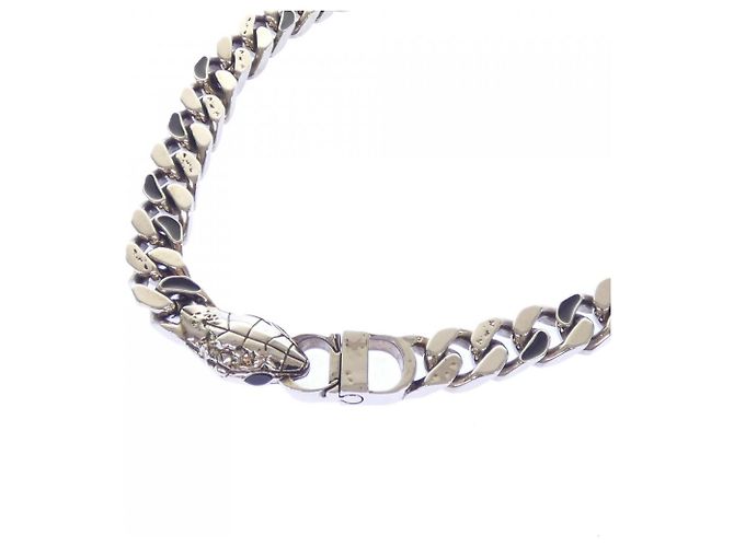 Collana Christian Dior Argento - vista 2