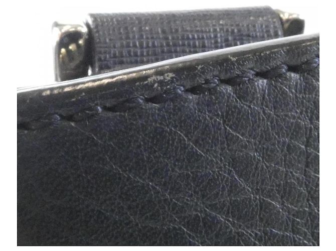 Borsa a spalla Fendi 7VA357 00P3D Marrone Nero - vista 5