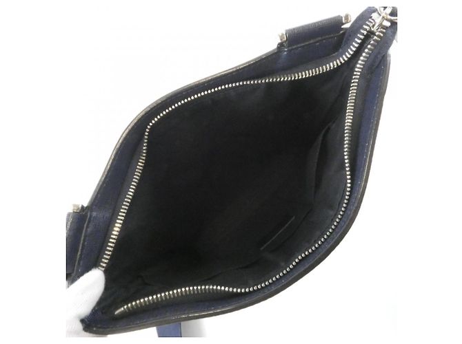 Borsa a spalla Fendi 7VA357 00P3D Marrone Nero - vista 8