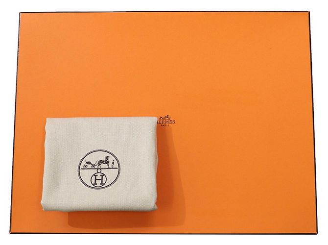 Bolso Cabasellier 46 Hermès Gris Verde claro - vista 19
