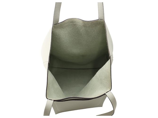 Bolso Cabasellier 46 Hermès Gris Verde claro - vista 5
