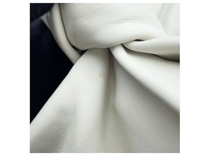 Borsa a mano Bottega Veneta in pelle bianca Bianco - vista 10