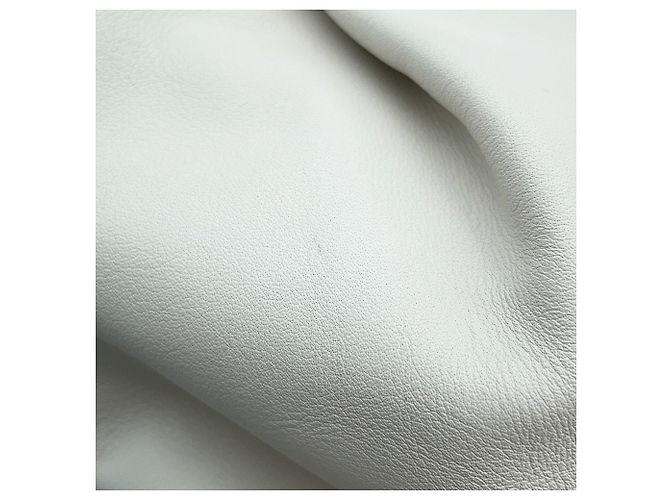 Borsa a mano Bottega Veneta in pelle bianca Bianco - vista 6