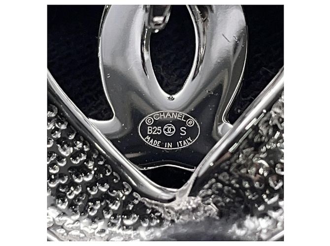 Orecchini a clip Chanel con strass Argento - vista 7