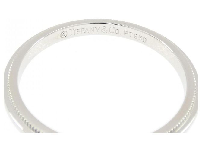Autre Marque Tiffany & Co. Milgrain Ring aus Platin - Ansicht 3
