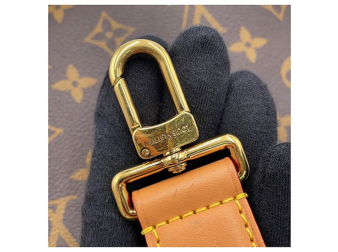 Bolso Louis Vuitton Monogram Side Trunk MM Castaño Monograma - vista 16