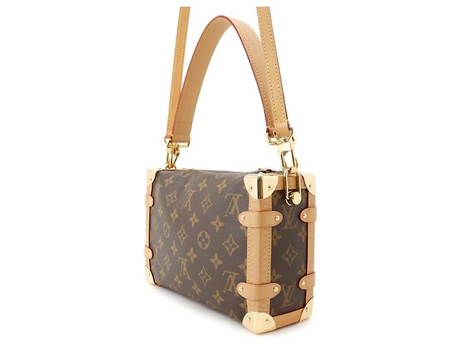 Bolso Louis Vuitton Monogram Side Trunk MM Castaño Monograma - vista 2