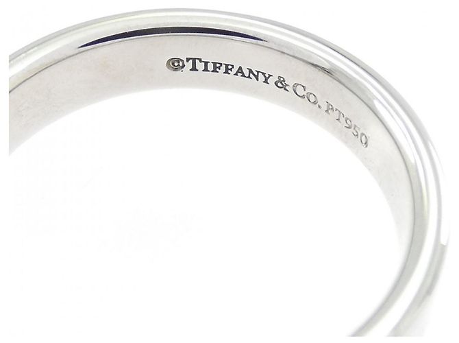 Autre Marque Tiffany Platinum 950 Band Ring - Ansicht 4