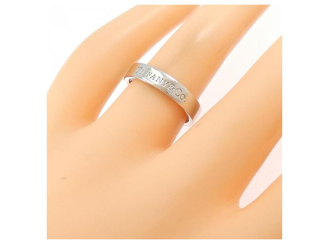 Autre Marque Tiffany Platinum 950 Band Ring - Ansicht 5