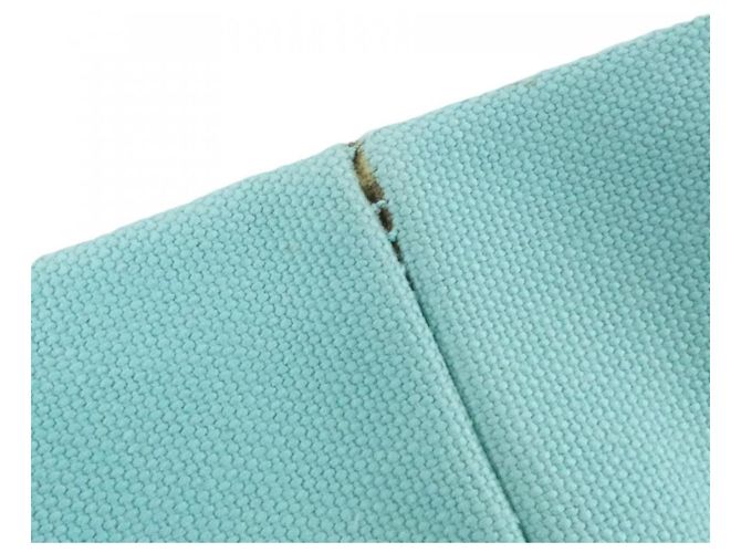 Autre Marque Borsa Tiffany Blue in pelle e tela - vista 4