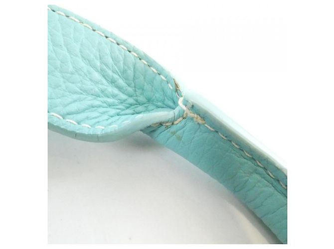 Autre Marque Borsa Tiffany Blue in pelle e tela - vista 7
