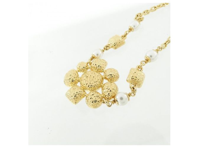 Collar Chanel ABG987 Multicolor Dorado - vista 3