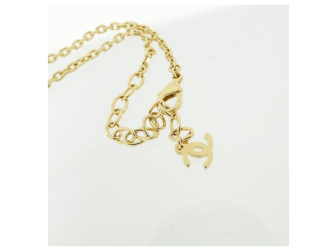 Collar Chanel ABG987 Multicolor Dorado - vista 4