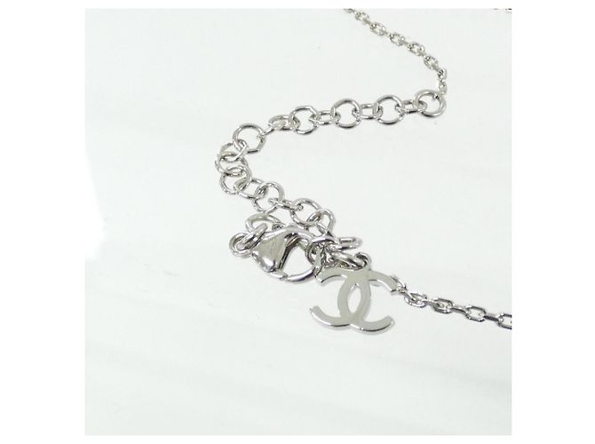 Collana Chanel ABH518 Argento Giallo - vista 5