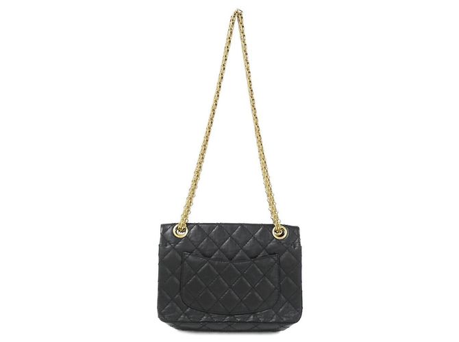 Borsa a tracolla Chanel AS0874 in pelle di vitello nera Nero - view 2