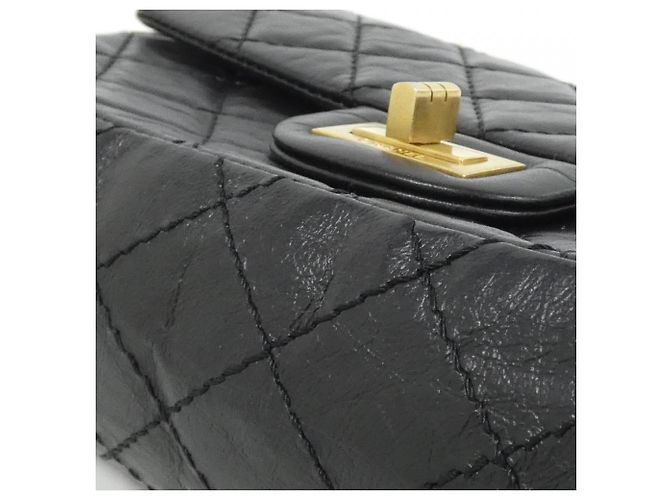 Borsa a tracolla Chanel AS0874 in pelle di vitello nera Nero - view 4
