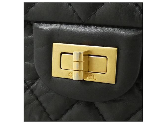 Borsa a tracolla Chanel AS0874 in pelle di vitello nera Nero - view 5