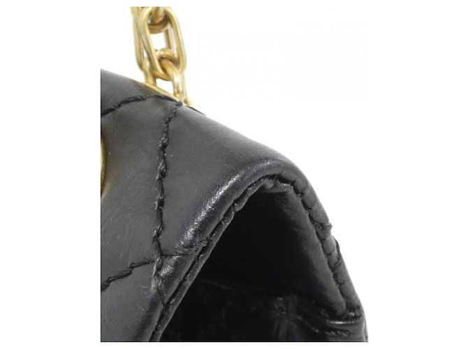Borsa a tracolla Chanel AS0874 in pelle di vitello nera Nero - view 6
