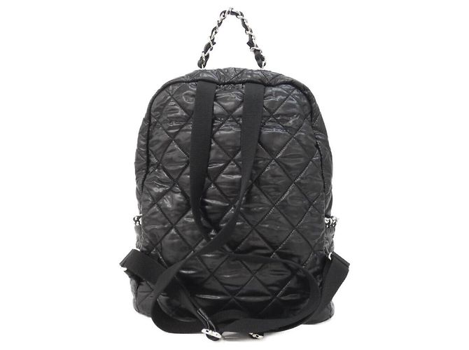 Mochila Chanel AS2109 Negro Blanco - vista 2