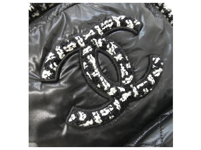 Mochila Chanel AS2109 Negro Blanco - vista 4