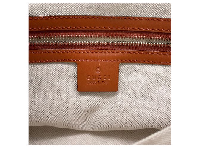 Borsa Tote Gucci in marrone e blu navy - vista 16