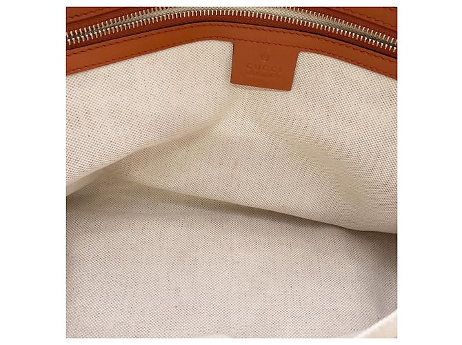 Borsa Tote Gucci in marrone e blu navy - vista 6