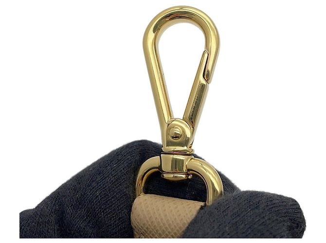 Bolsa de couro Prada Bege - vista 12