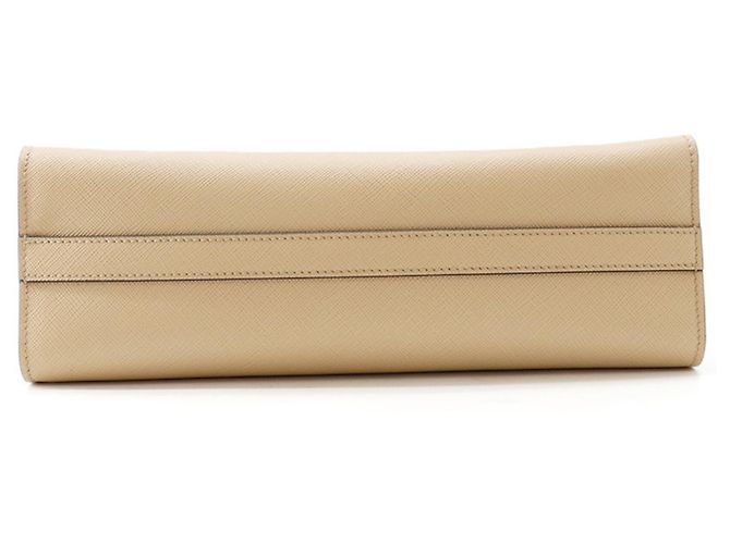 Bolsa de couro Prada Bege - vista 3