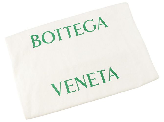 Borsa a tracolla Bottega Veneta in tessuto e pelle rossa Rosso - vista 16