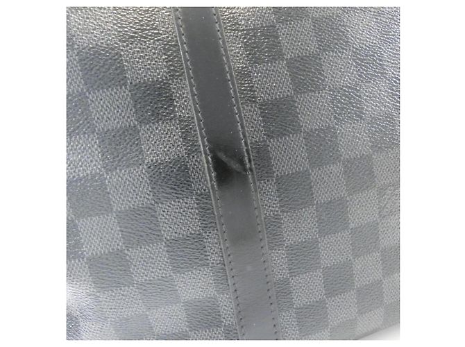 Borsa Louis Vuitton Damier Graphite Tadao Grigio antracite Damier ebene - vista 3