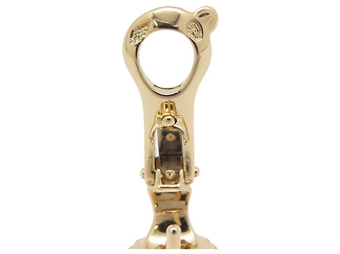 Van Cleef & Arpels Alhambra Ohrstecker Weiß Golden - Ansicht 9