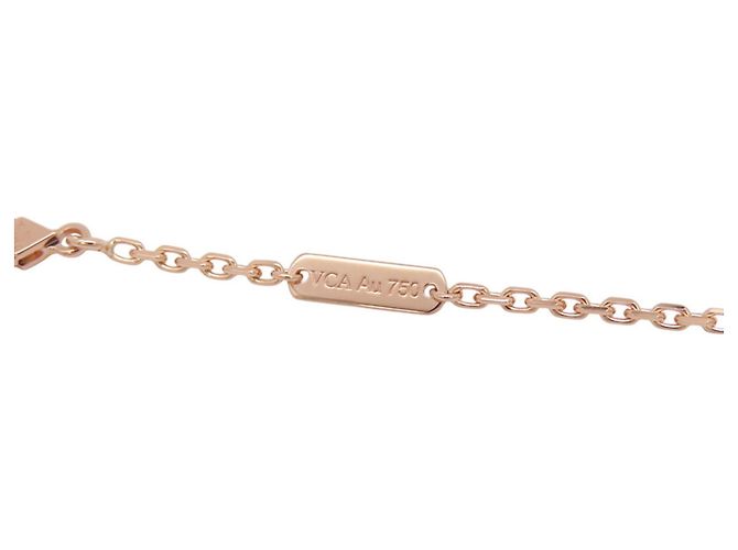 Van Cleef & Arpels Collar Largo Magic Alhambra Castaño Dorado - vista 10