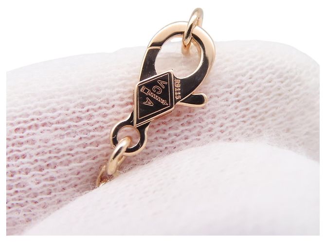 Van Cleef & Arpels Collar Largo Magic Alhambra Castaño Dorado - vista 8