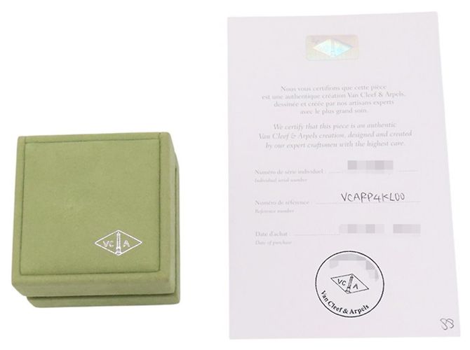 Collana Pendente Alhambra Van Cleef & Arpels D'oro - vista 12
