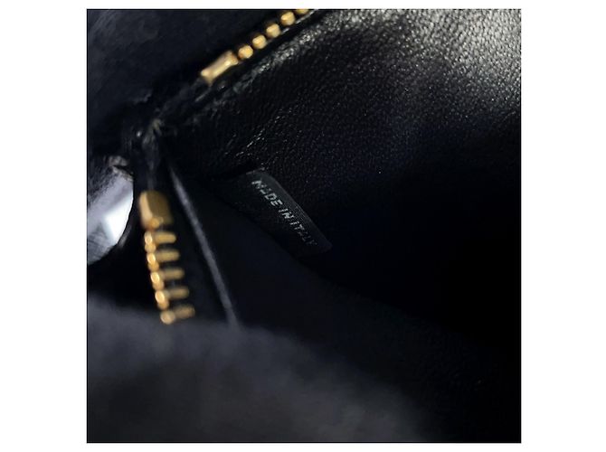 Portafoglio a spalla in pelle Saffiano Prada Nero - vista 17