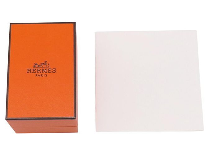 Ring Hermès Anello a Fascia Hermes Silver 925 Argento - vista 11