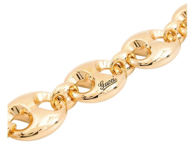 Collar Gargantilla Gucci Marine Dorado - vista 2