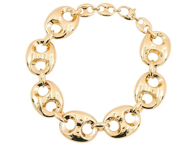 Collar Gargantilla Gucci Marine Dorado - vista 3