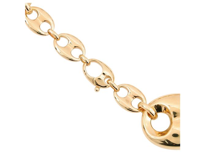 Collar Gargantilla Gucci Marine Dorado - vista 4