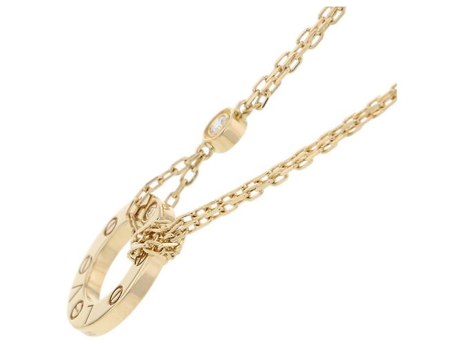 Collana Cartier LOVE Circle D'oro - vista 2